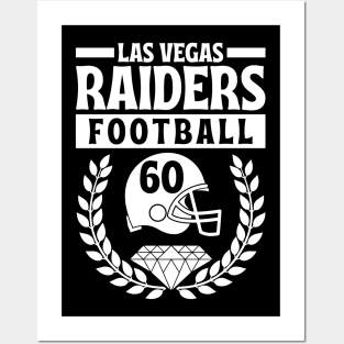 Las Vegas Raiders 60 Helmet American Football Posters and Art